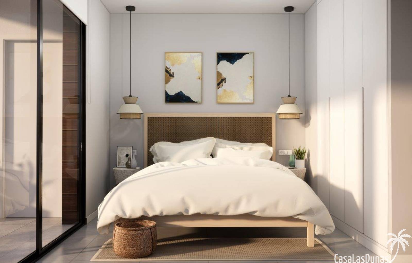  In diesem Golfresort, das nur 9 Kilometer von den wunderschönen Sandstränden der Orihuela Costa entfernt liegt, entsteht derzeit ein neuer Komplex. I