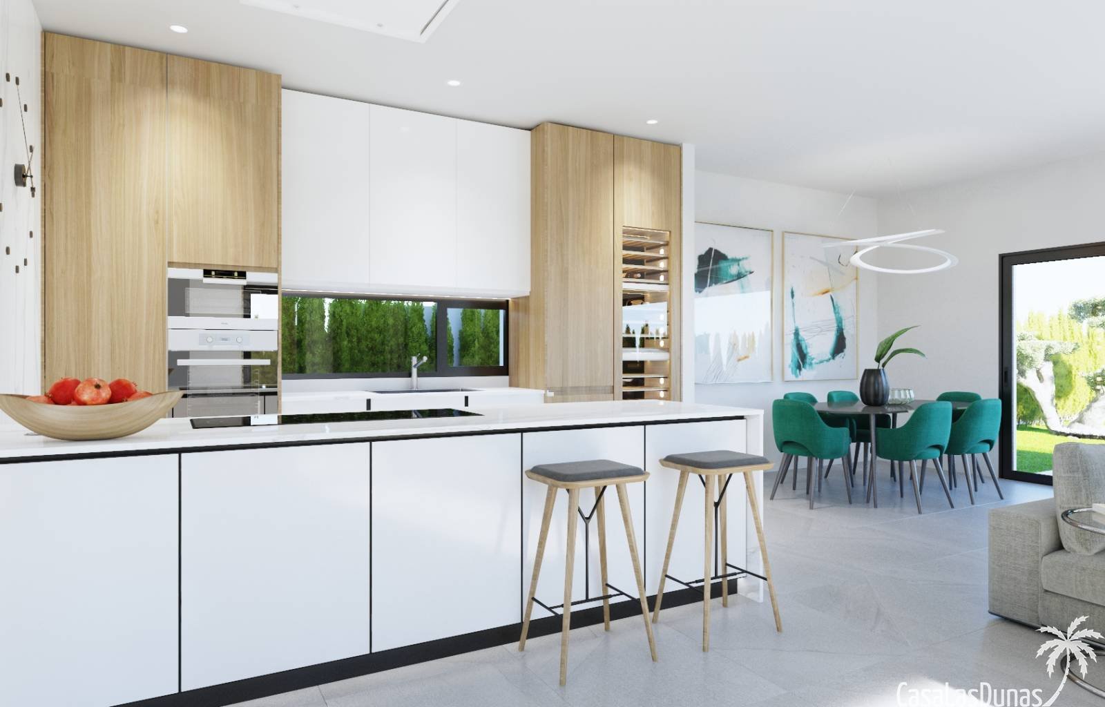  Schöne Villa nur 10 km vom Strand entfernt. Diese Häuser werden gut ausgestattet verkauft, einschließlich Swimmingpool, Klimaanlage, gut ausgestattet