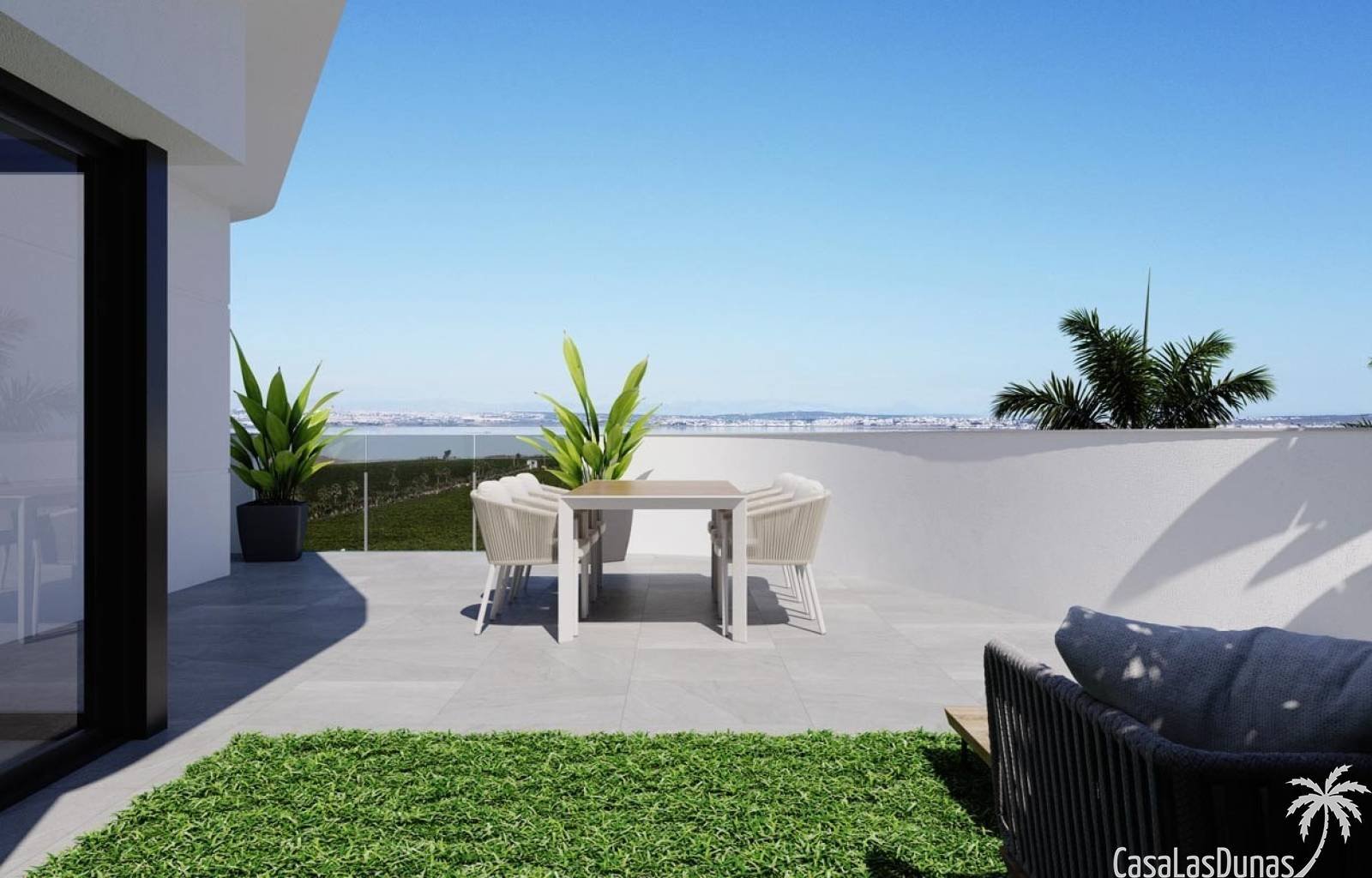  Wir freuen uns, Ihnen diese Häuser in Los Balcones zu zeigen. Die Doppelhaushälften verfügen über 3 Schlafzimmer und 3 Badezimmer. Diese Immobilien b