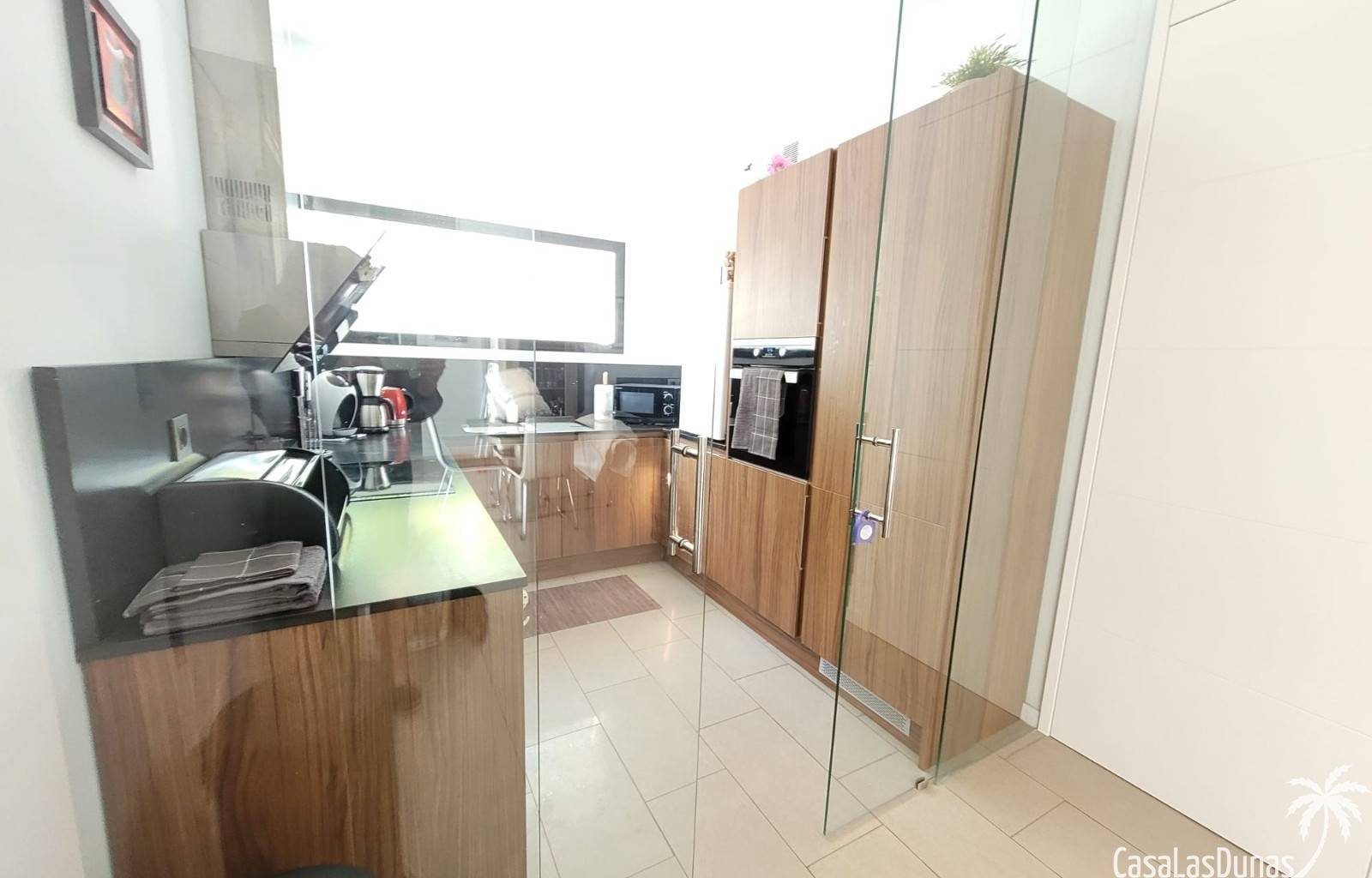 Für einen unbeschwerten Urlaub sind Sie hier genau richtig. In Ciudad Quesada finden Sie Casa Spruit. Diese moderne freistehende Villa ist mit allen