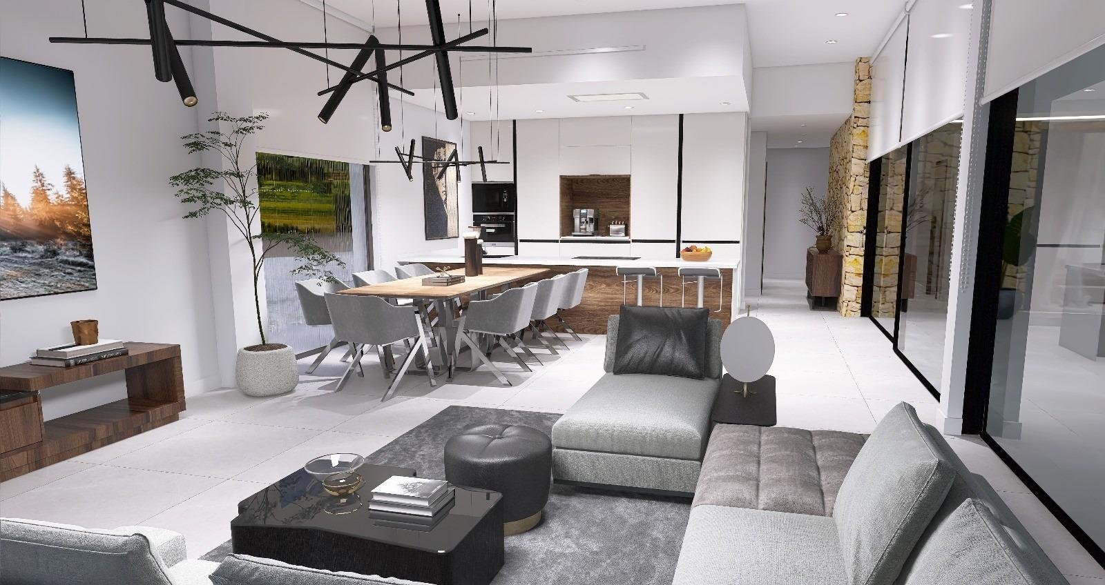 In der charmanten Stadt Aspe gelegen, bietet diese Wohnanlage 16 freistehende Häuser, die für diejenigen entworfen wurden, die eine ruhige und gut an