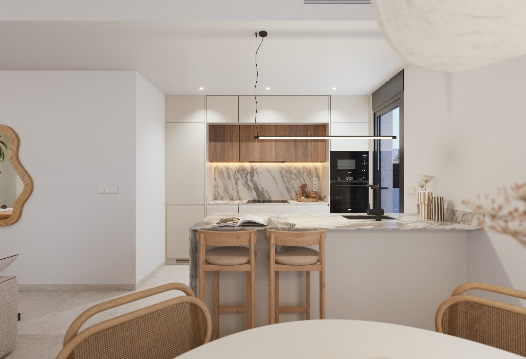  In der charmanten Stadt Torre-Pacheco gelegen, bietet dieses exklusive freistehende Chalet eine perfekte Kombination aus Komfort und Modernität. Mit 