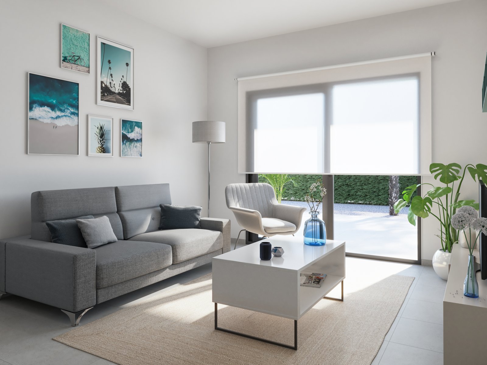  Genießen Sie die Ruhe und den Komfort des Wohnens in einer privaten Urbanisation mit Gemeinschaftspool und Gärten, umgeben von Natur und nur 10 Minut