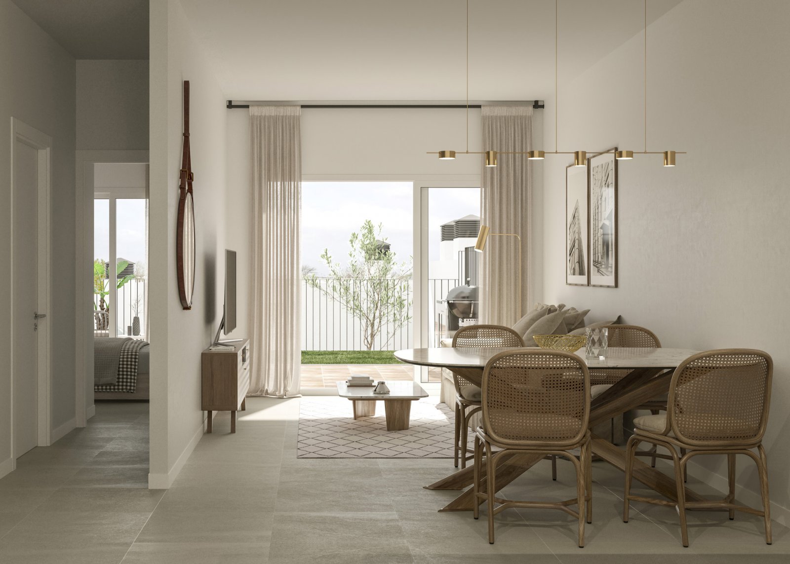  In Monforte del Cid gelegen, bietet diese exklusive Gemeinschaft von 29 Reihenhäusern eine einzigartige Wohnumgebung. Die Nähe zum Golfplatz, nur 280