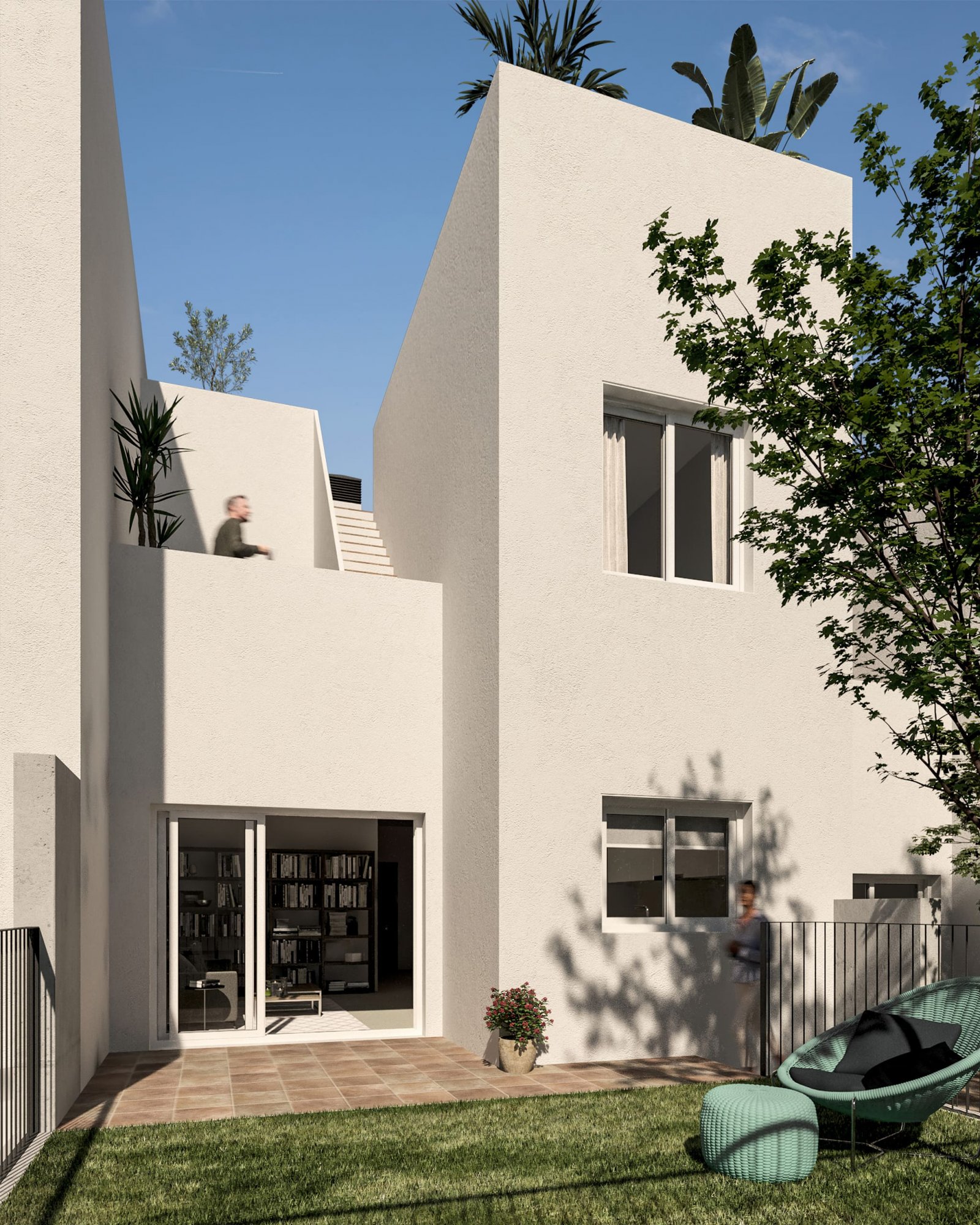  In Monforte del Cid gelegen, bietet diese exklusive Gemeinschaft von 29 Reihenhäusern eine einzigartige Wohnumgebung. Die Nähe zum Golfplatz, nur 280