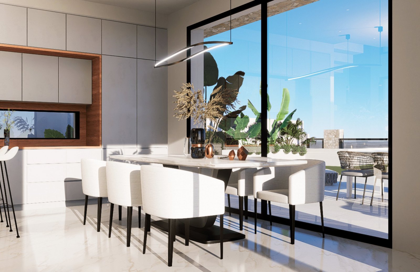  In der charmanten Stadt Finestrat gelegen, bietet diese exklusive Sammlung von 15 unabhängigen Häusern eine privilegierte Umgebung mit Meerblick. Die