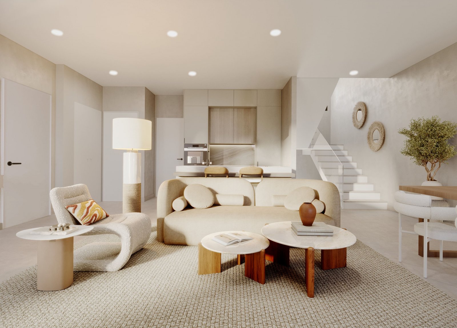  In der charmanten Gegend von Ventanicas-el Cantal gelegen, bietet diese Wohnanlage eine exklusive Auswahl von fünf Reihenhäusern. Entworfen für dieje