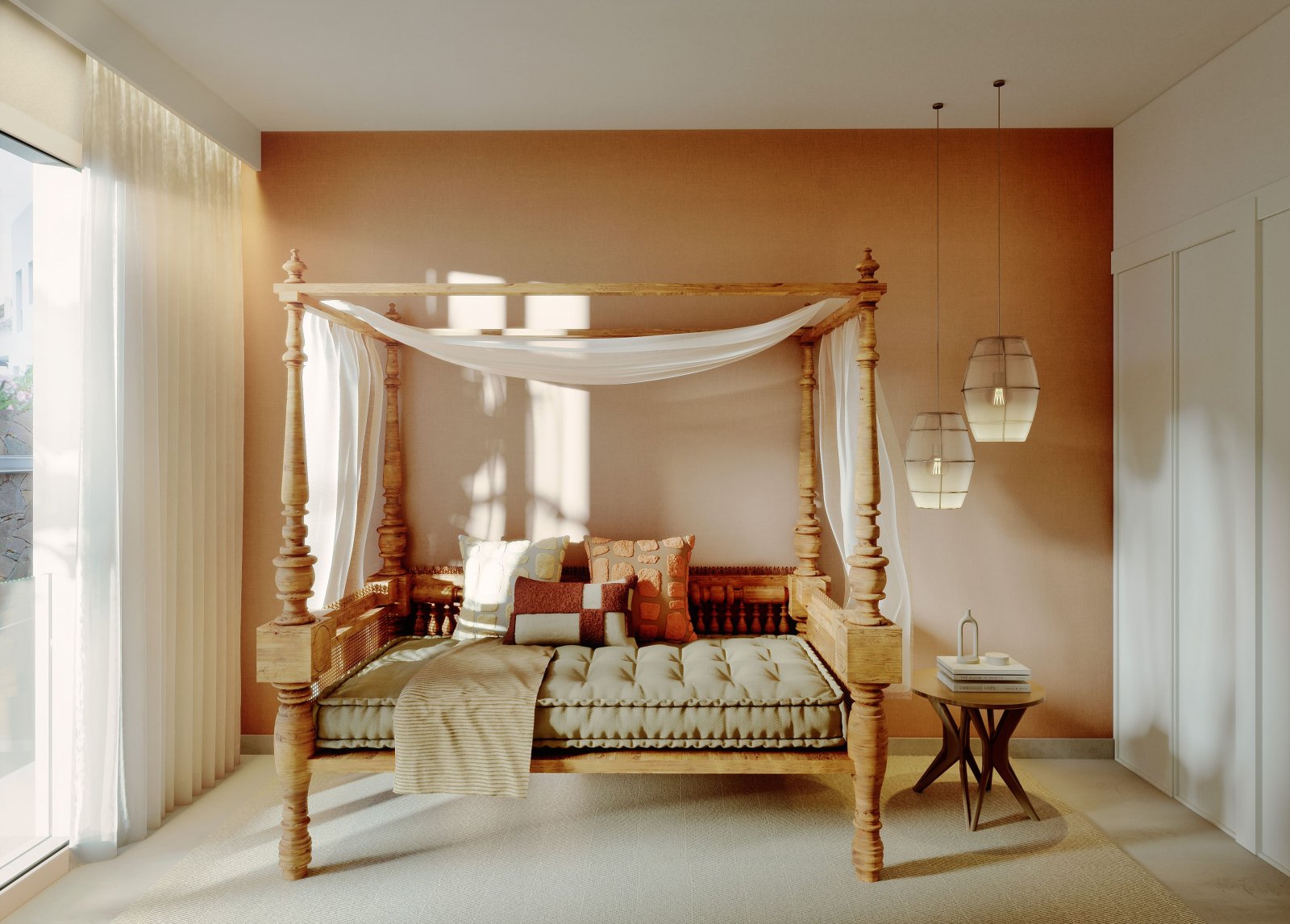  In der charmanten Gegend von Ventanicas-el Cantal gelegen, bietet diese Wohnanlage eine exklusive Auswahl von fünf Reihenhäusern. Entworfen für dieje