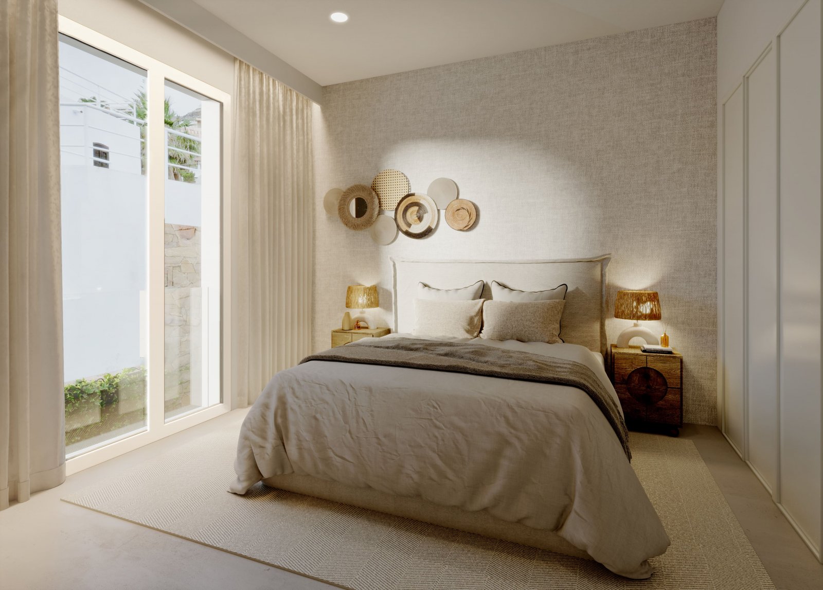  In der charmanten Gegend von Ventanicas-el Cantal gelegen, bietet diese Wohnanlage eine exklusive Auswahl von fünf Reihenhäusern. Entworfen für dieje